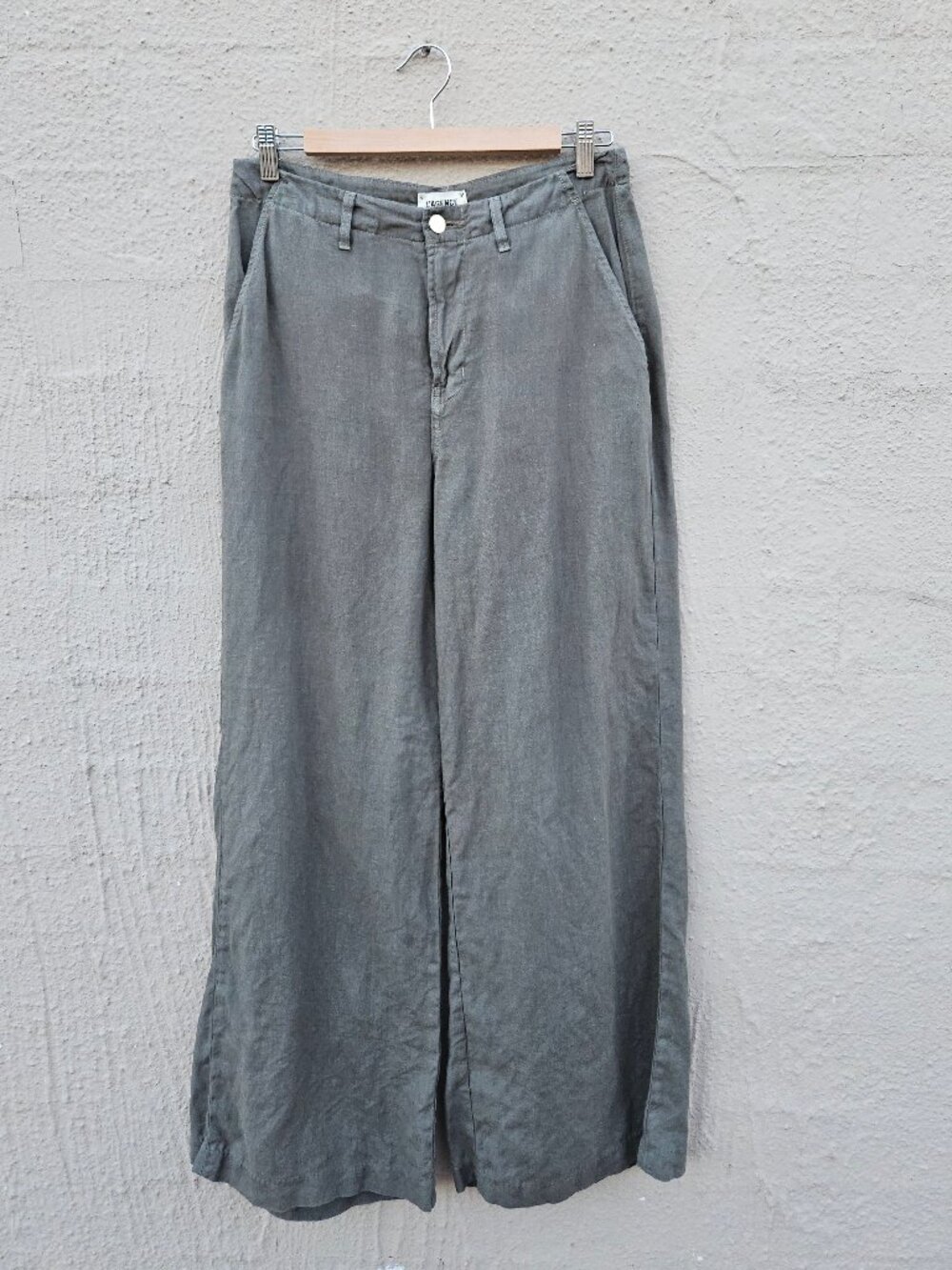 L'AGENCE Brie Linen Wide Leg